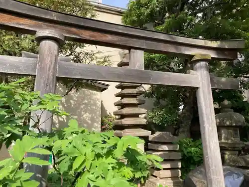 清林寺の鳥居