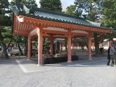 平安神宮の手水舎