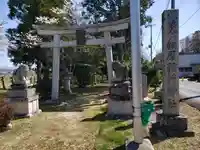栩原稲荷神社の鳥居