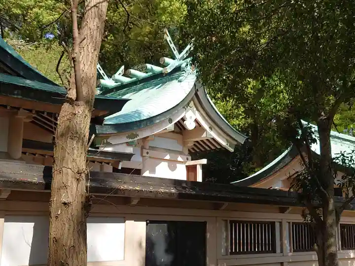 服織神社(真清田神社境内社)の本殿・本堂