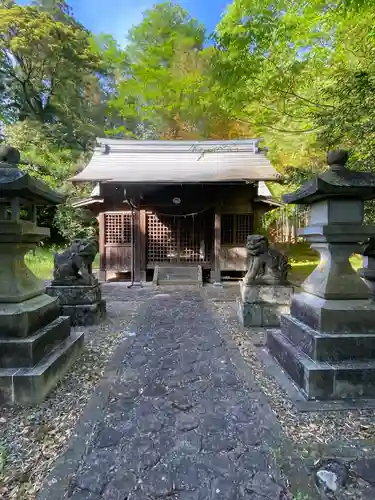 元大原神社の本殿・本堂