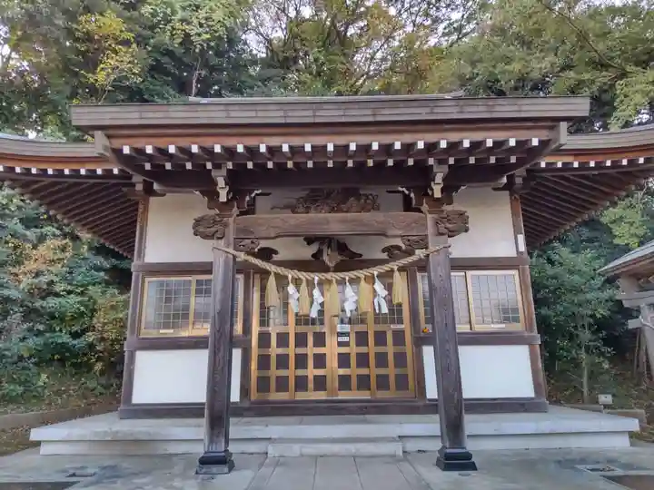 杉山神社の本殿・本堂