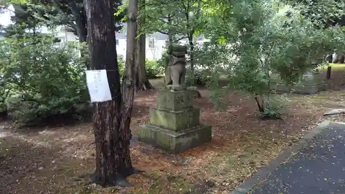 北広島市総鎮守　廣島神社の狛犬