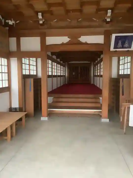 籠守勝手神社(木曽川町黒田)の本殿・本堂