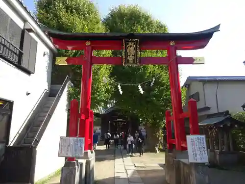 本行徳八幡神社の鳥居