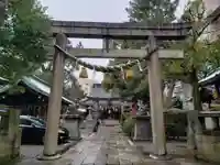 安江八幡宮(金沢水天宮)の鳥居