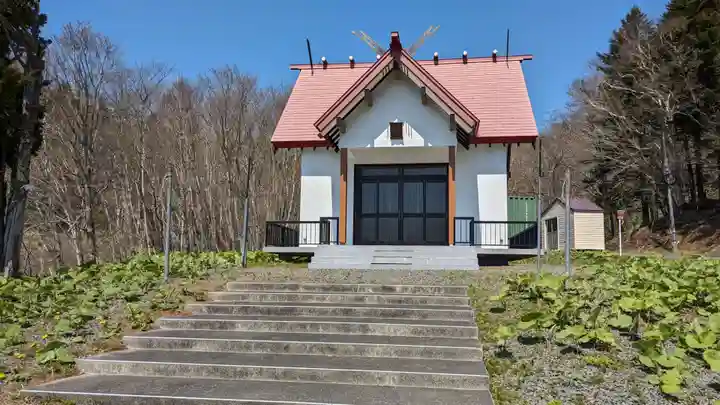 藻散布神社の本殿・本堂