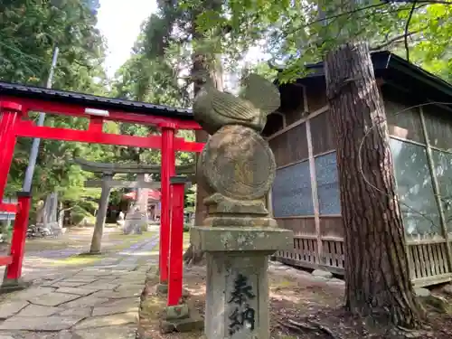 中野神社の鳥居