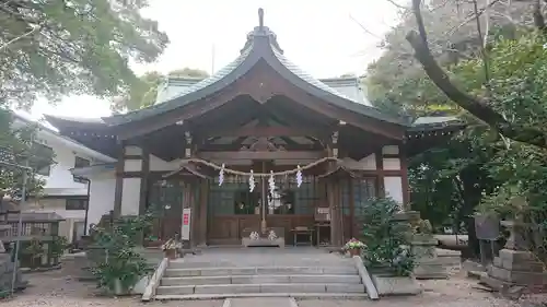 萱津神社の本殿・本堂