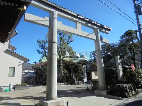 高木神社の鳥居