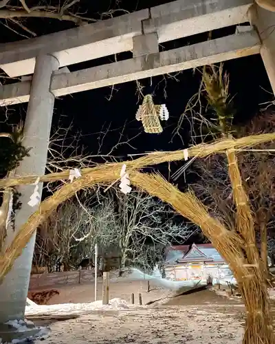 釧路一之宮 厳島神社の鳥居