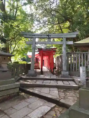 乙女稲荷神社の鳥居