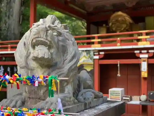 日光二荒山神社の狛犬