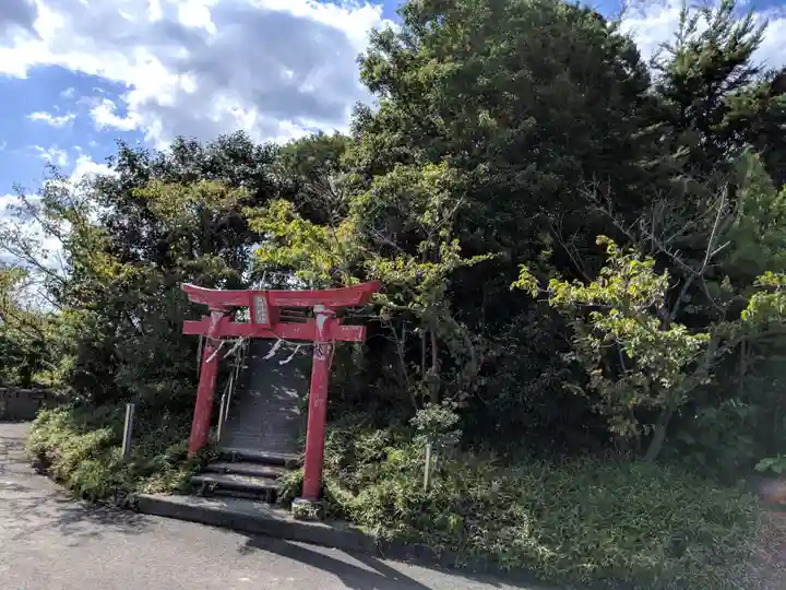 厳島神社(弁天山)の鳥居
