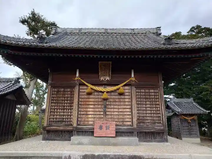 八幡社・八劔社合殿(愛知県)