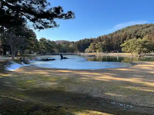 毛越寺の景色