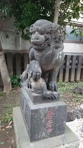 黒船神社の狛犬