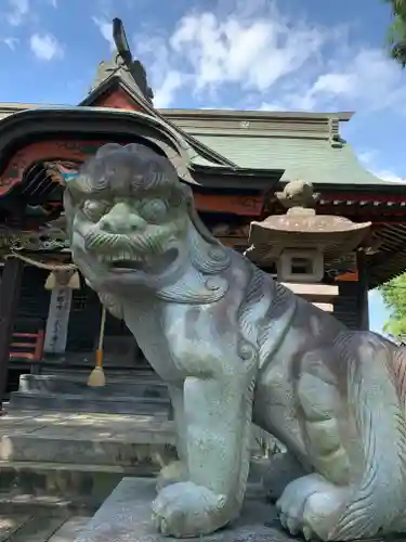 熊野神社の狛犬