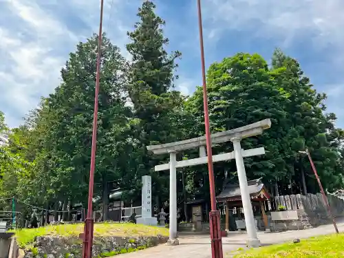 治田神社下の宮の鳥居