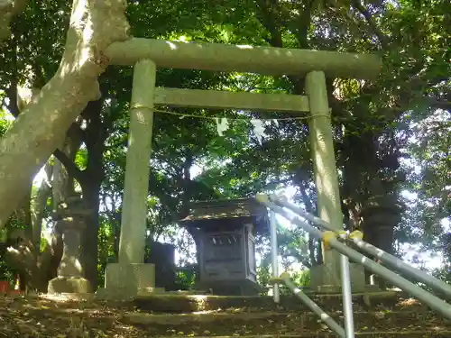 浅間神社の鳥居