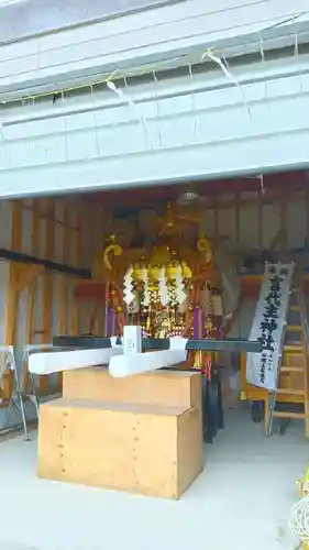 青苗言代主神社の芸術