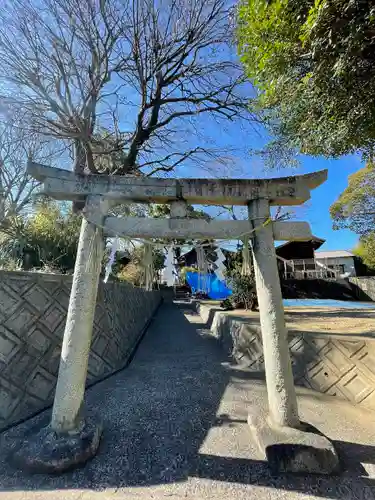 天疫神社の鳥居