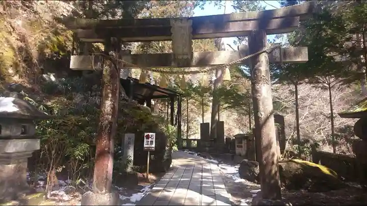 榛名神社の鳥居