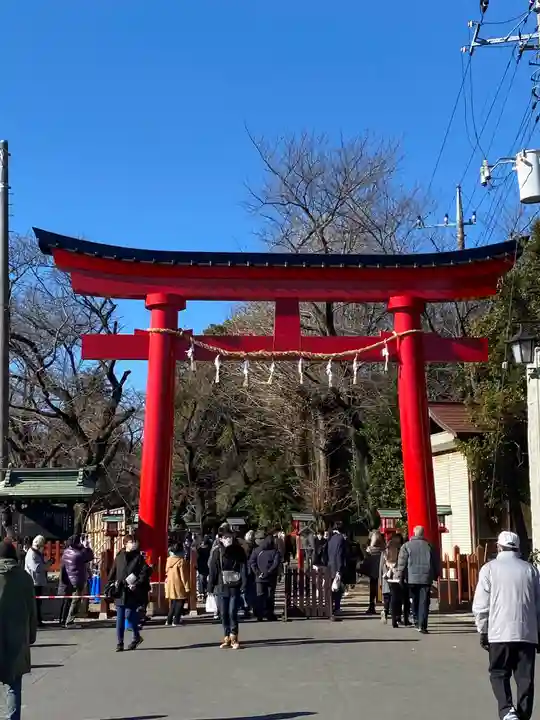 鷲宮神社の鳥居
