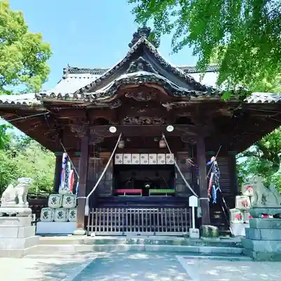 福島八幡宮の本殿・本堂
