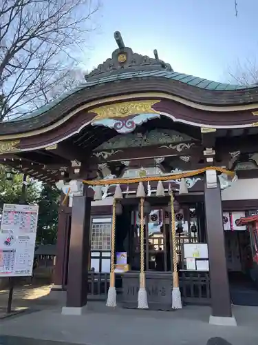 川越八幡宮の本殿