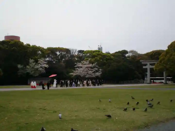 福岡縣護國神社の景色