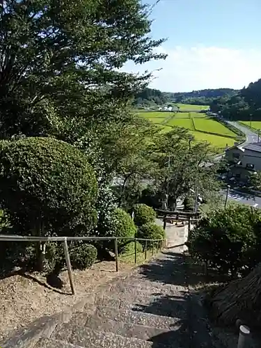 長屋神社の景色