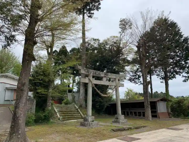 帝跡神社の鳥居