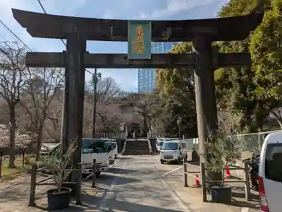 芝東照宮の鳥居
