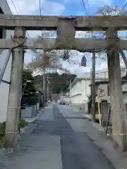 桑山八幡宮の鳥居