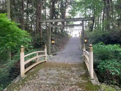 川添神社の鳥居