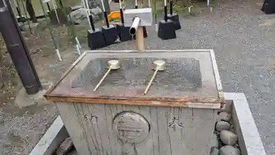 旗上弁財天社の手水舎