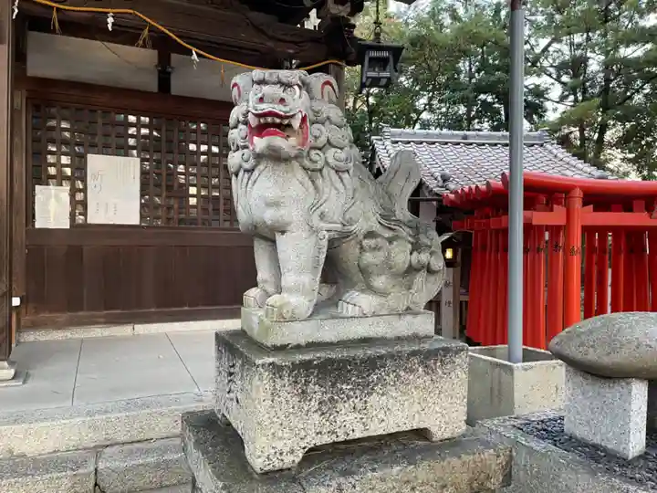 聖武天皇社の狛犬