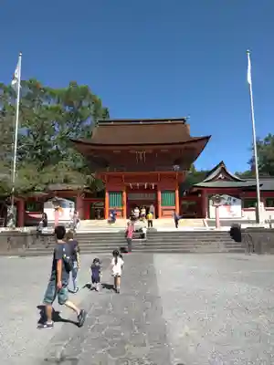 富士山本宮浅間大社の山門・神門