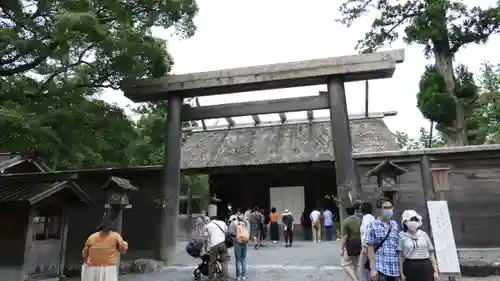 伊勢神宮外宮（豊受大神宮）の鳥居