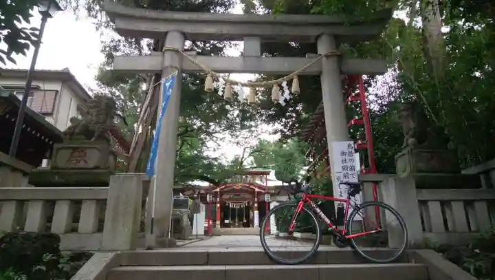 居木神社の鳥居