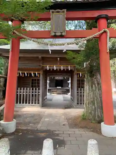 淺間神社（忍野八海）の鳥居