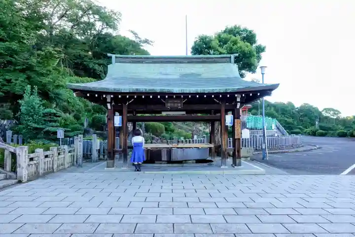 成田山名古屋別院大聖寺(犬山成田山)の手水舎