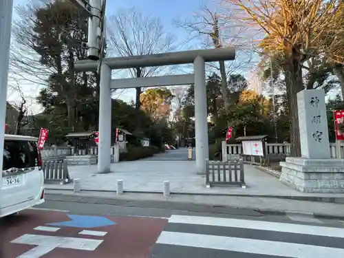 阿佐ヶ谷神明宮の鳥居