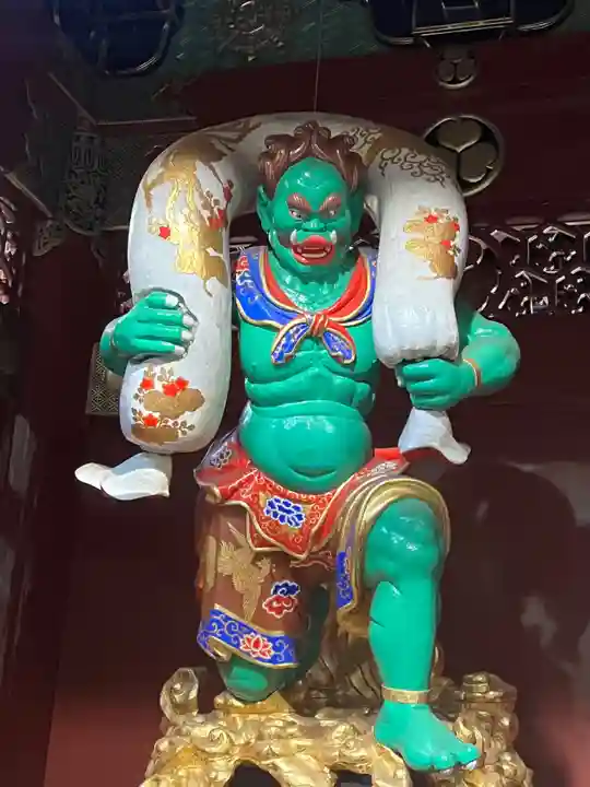 日光山輪王寺 大猷院の像