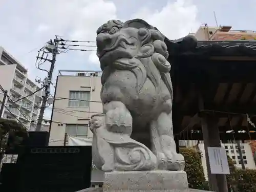 柏神社の狛犬