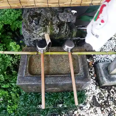 末廣神社の手水舎