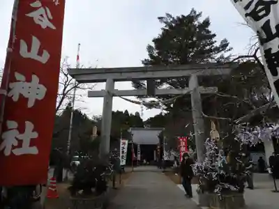 谷山神社の鳥居