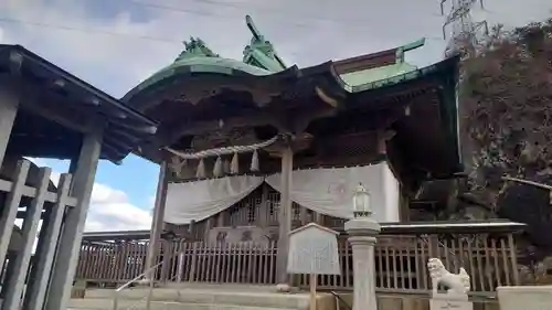 和布刈神社の本殿