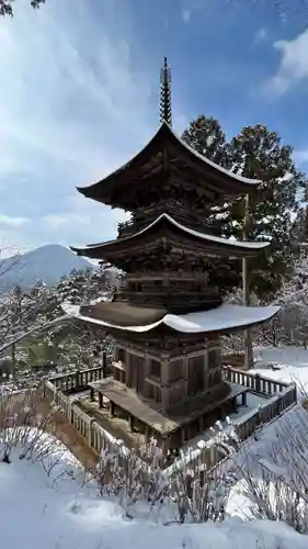 国宝 大法寺の塔